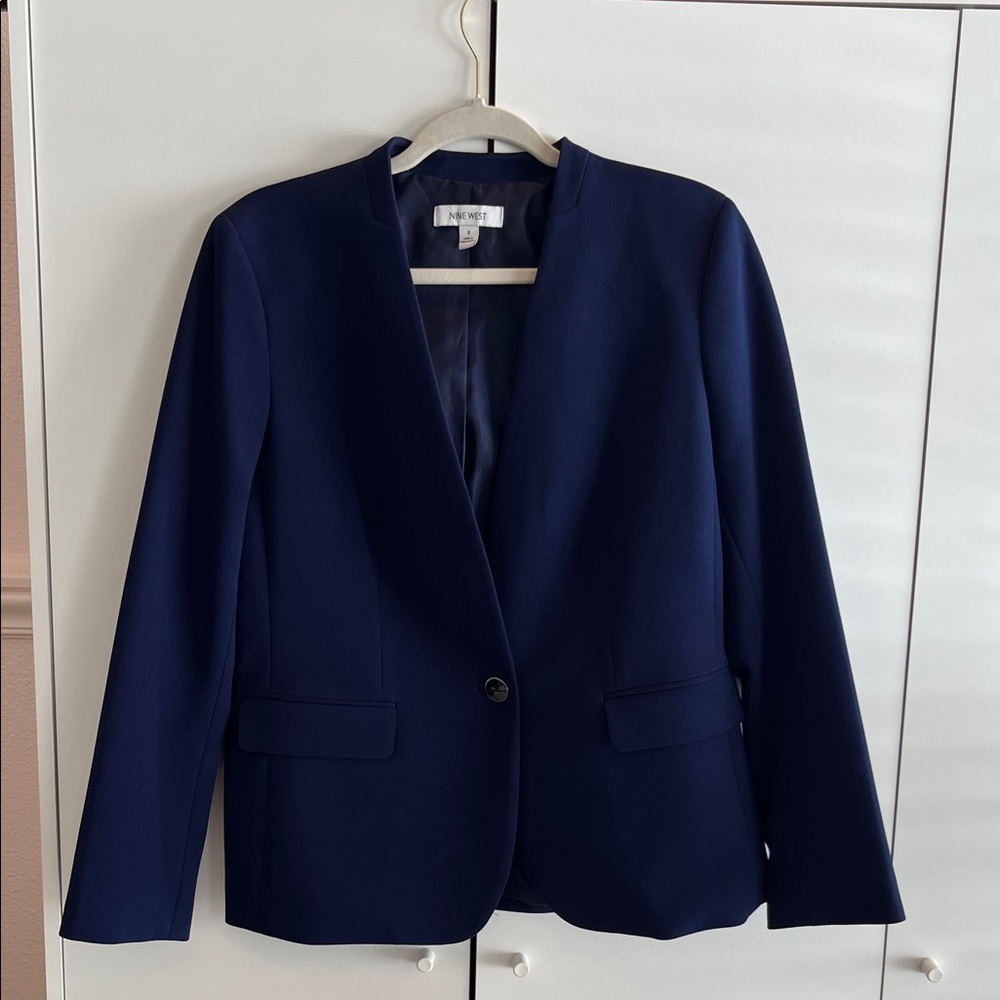 Nine West blue blazer
